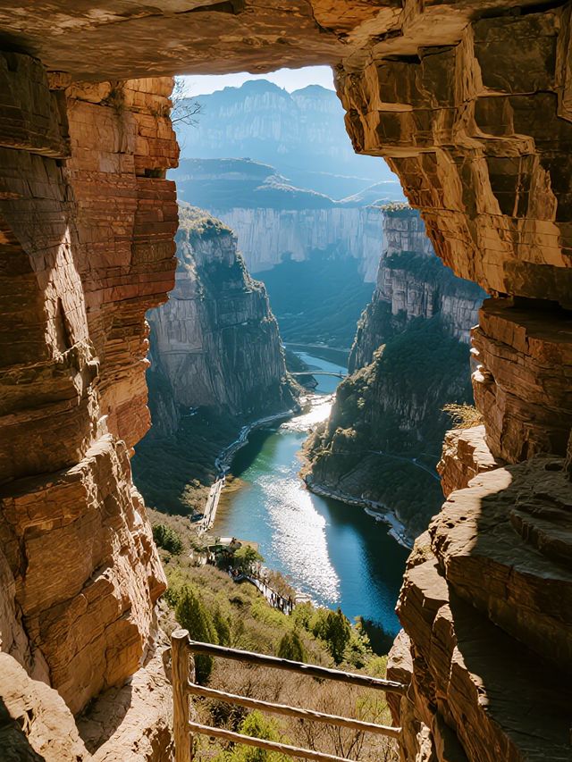 雲台山親子輕鬆遊！打卡潭瀑峽+獼猴谷