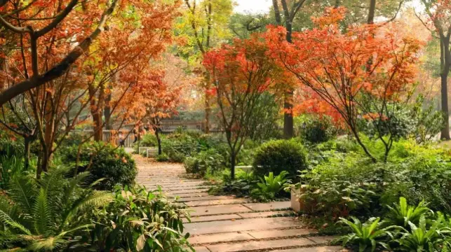 The autumn scenery at Chengdu Zoo is beautiful, and the adorable animals keep you endlessly entertained