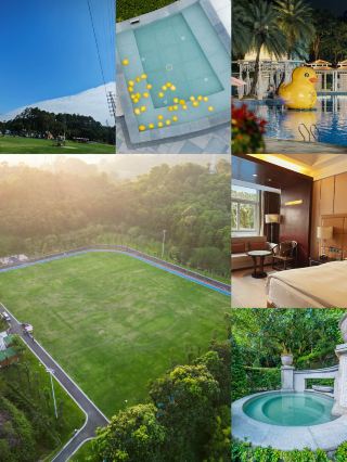 This family-friendly hot spring hotel is amazing! Keep the kids entertained all day with no repeats