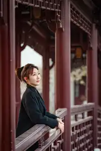 唐山南湖約拍｜秋日仙霧裡的國風浪漫