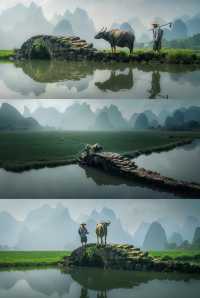 興坪慢時光·漓江漁火漫遊記