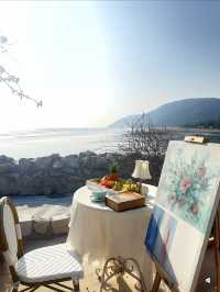 珠海絕美日落打卡地｜冬日限定「海上雪景」美到窒息！  推薦理由： 珠海日落天花板！植物拱門+海上金