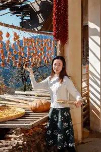 12月的婺源篁嶺曬秋，太陽是最好的濾鏡