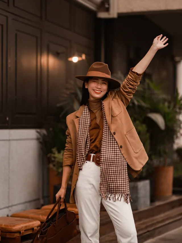 老錢風穿搭魔都秋日法式梧桐區citywalk 老錢風穿搭魔都秋日法式梧桐區citywalk