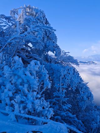 冬日雪景徒步秘境 湖南霧淞｜6秘境封神