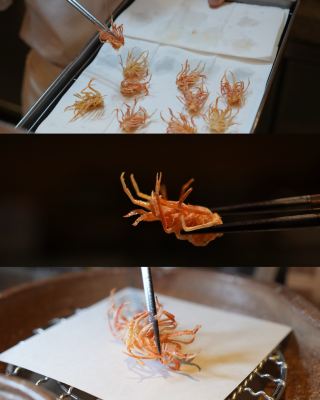 600+ people have eaten at Omakase, a century-old tempura restaurant in Ginza.