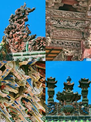 韩城古建築の瑠璃の饗宴