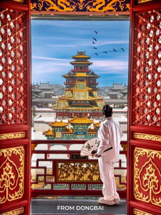 Beijing departure 1.5h family paradise combining ancient architecture + aquarium + amusement park