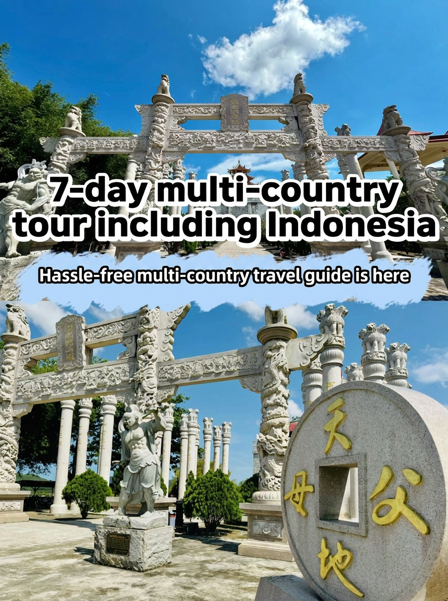 7-day multi-country Indonesia itinerary: read it and go!