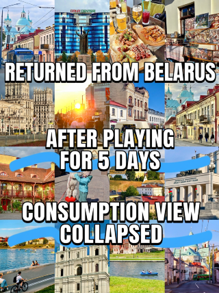 Back from Belarus | Spent 5 days, and my perception of spending has completely changed