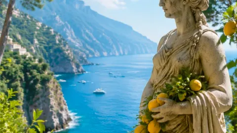 Hailed by National Geographic! Amalfi, where half is lemon and half is sea, is breathtakingly beautiful — traveler post in Naples