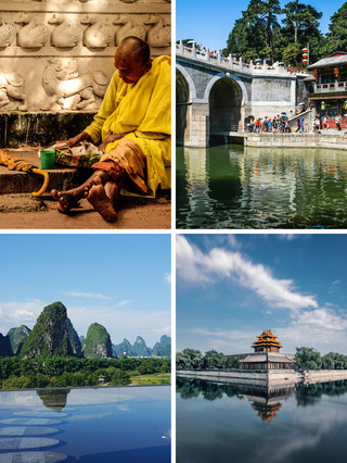Menikmati Santai di Kamar Luas dengan Balkon di Yangshuo.
