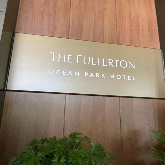 perfect！ Fullerton Hotel Ocean Park Hong Kong