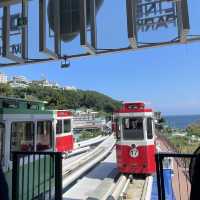 釜山海雲台人氣膠囊列車🥳