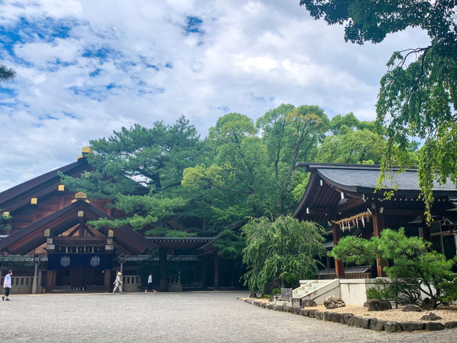 ศาลเจ้าอัตสึตะ 熱田神宮⛩️🌲🍀