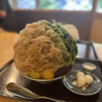 ~京都茶寮~可愛すぎる金魚鉢かき氷🍧