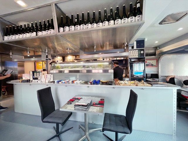 Secret sushi shop