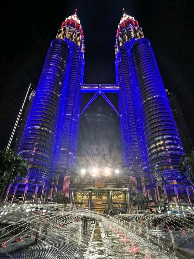 National Day celebrations at KLCC