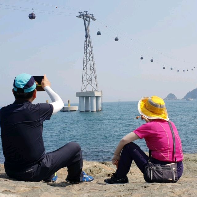 全韓國最長 365公尺💪松島天空步道👣
