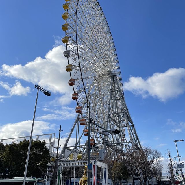 世界最大摩天輪之一😍天保山摩天輪🎡超令海景