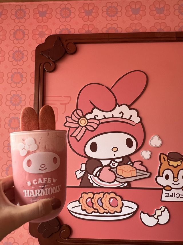 韓国/ソウル【望遠】6月にオープンしたばかり！かわいいマイメロカフェ🩷
