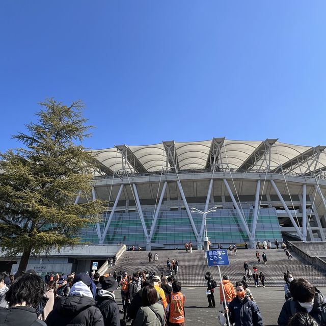 圧巻のスタジアム
