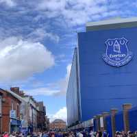 Goodison Park, spiritual home of Everton FC
