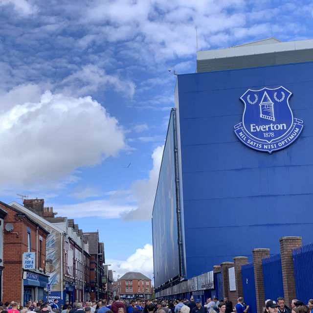 Goodison Park, spiritual home of Everton FC