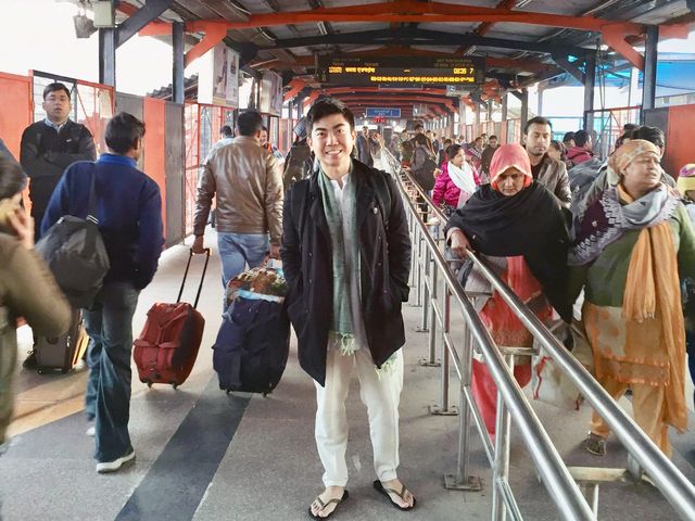 Main Railway station in New Delhi India