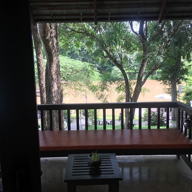 โรงแรมเชียงใหม่ วิวแม่น้ำ บรรยากาศชิล