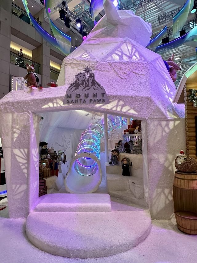 ❄️中環置地廣場-以雪地為主題既聖誕佈置🎄