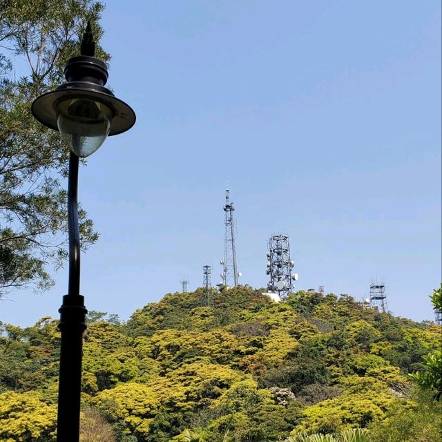 Victoria Peak Garden - the once Mountain Lodge, a summer residence for Governor in colonial era