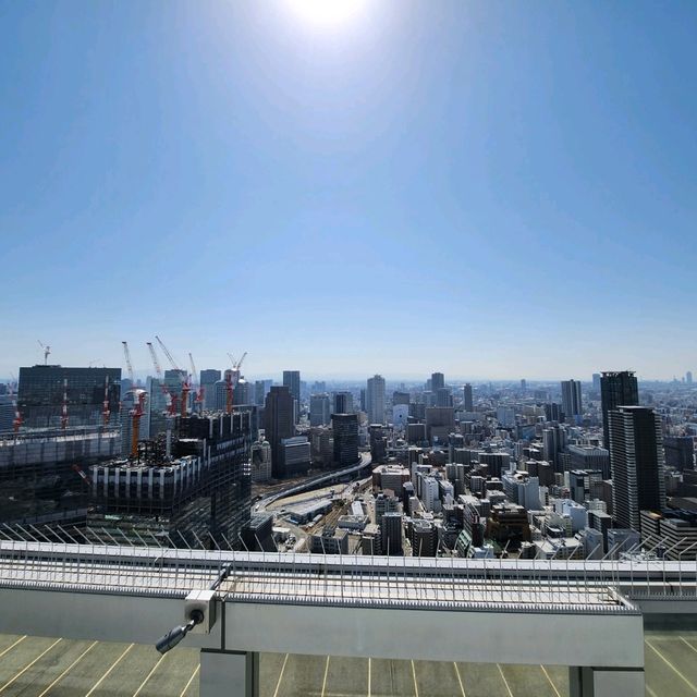 梅田藍天大廈看大阪市景色