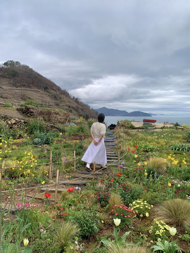 🌷봄에 남해에서 제일 이쁜 카페🌷