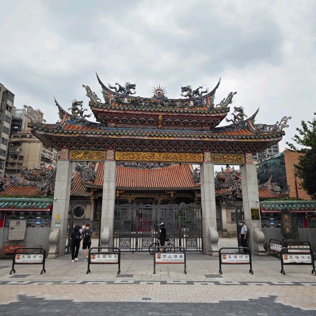 Famous Old Temple in Taiwan