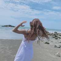 หาดทรายเม็ดแรก หาดแรกพบเมื่อออกสู่พื้นที่อ่าวไทย🌊