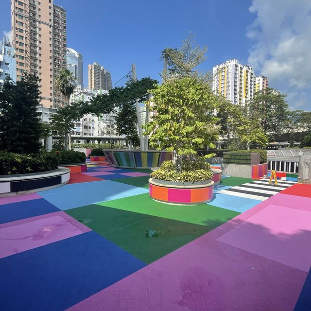 🌈荃灣藝遊未盡-西樓角花園