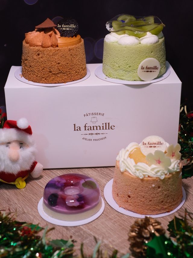 聖誕派對必備多款色彩繽紛蛋糕，推介La Famille蛋糕店