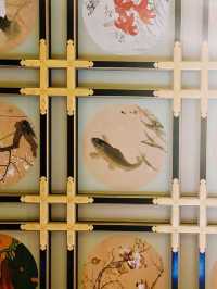 【福井】5枚の動物を見つけると願いが叶う！？永平寺傘松閣の天井絵