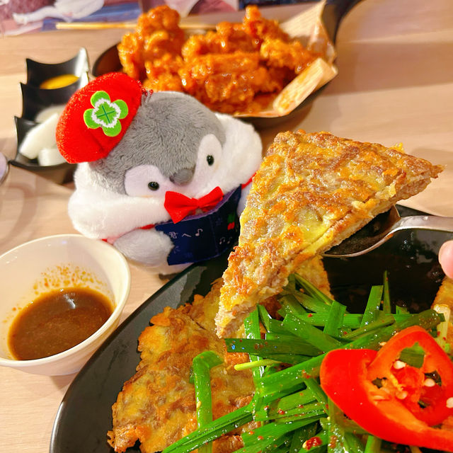 牛肉韮菜煎餅有驚喜❤️