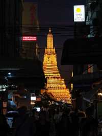 วัดอรุณ จุดที่เราไปถ่ายรูปวัดคือ "ท่าเรือวัดโพธิ์"