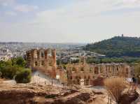 Exploring a Ancient day in Athens Greece 