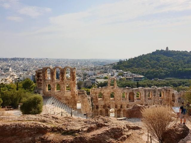 Exploring a Ancient day in Athens Greece 