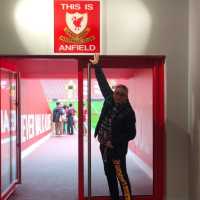 Memorable Anfield experience 