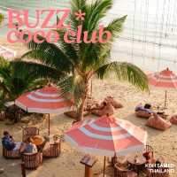 🏖️💖 Buzz Coco Club บีชคลับเปิดใหม่เกาะเสม็ด