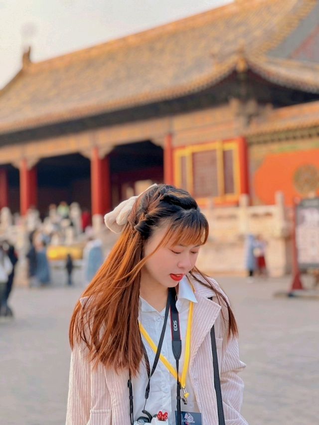 北京丨紅墻內的景色丨北京故宮博物院