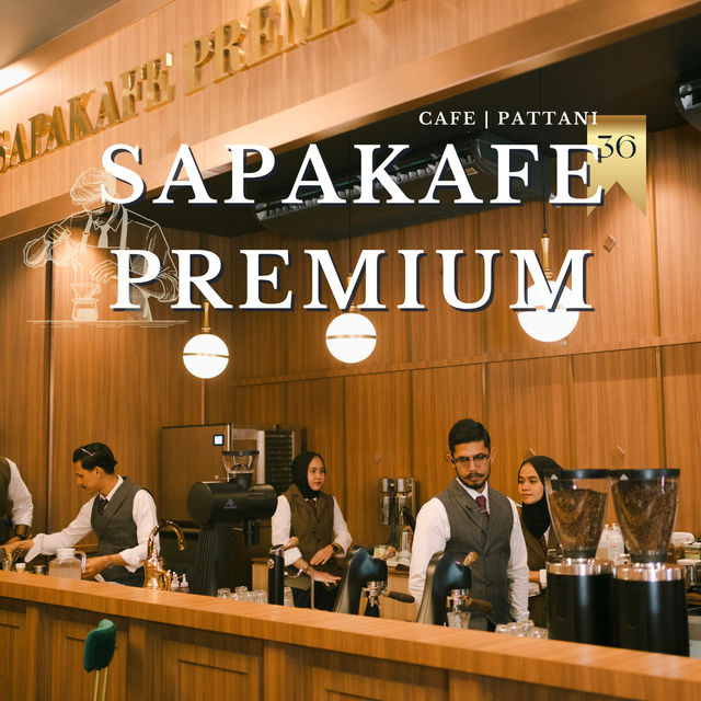 ⚜️สภากาแฟ พรีเมี่ยม คาเฟ่ลัคชู เปิดใหม่ปัตตานี⚜️