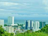 Miri City lookout from Canada Hill 