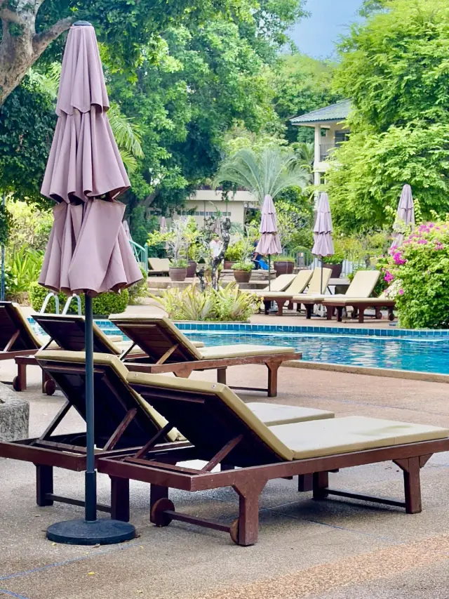 泳池超美的花園景觀 The Green Park Resort