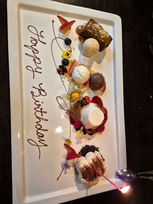 Birthday at Bistecca Tuscan Steakhouse 🐮